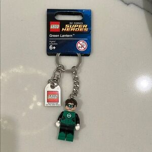 Lego Green Minifigure Key Holder Accessory